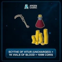 Scythe of Vitur 1k Vials of Blood 100m Coins