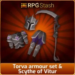Torva Armour Set Scythe of Vitur 121k Feedback