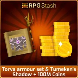 Torva Armour Set Tumeken Shadow 100m Coins 121k Feedback