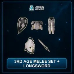 3rd Age Melee Set Longsword