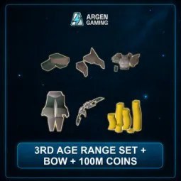 3rd Age Range Set Bow 100m Coins