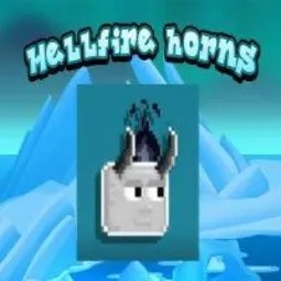 Hellfire Horns Black