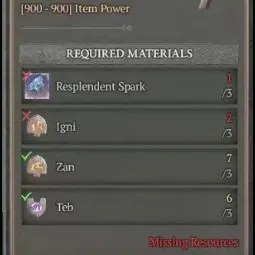 S15 Mythic Unique Two-Handed Sword Runes Set