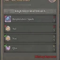 S15 Mythic Unique AmuletRunes Set