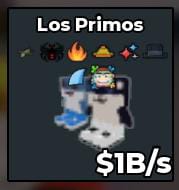 BS9898 Los Primos 1b/s Fireworks Traits Rare | FAST DELIVERY
