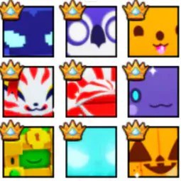 10x Rainbow Titanic
