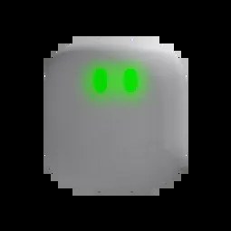 Green Glowing Eyes