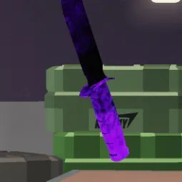 Dark Matter Knife