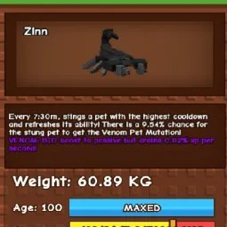 Venom Giant Scorpion 60 Kg