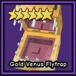 Gold Venus Flytrap