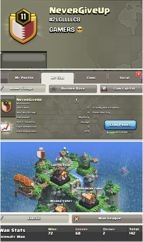 NeverGiveUp!! LEVEL 11.7 !! CAPITAL PEAK 8 !! WIN 72 LOSS 68 !! GOLD 3 !! CHEAP !! INSTANT DELIVERY