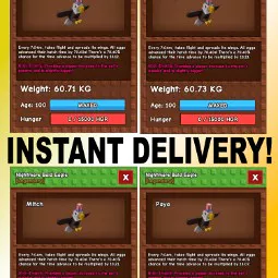 Bundle 4pcs Huge Nightmare Bald Eagle