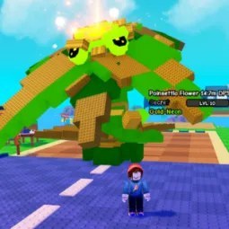 Neon-Gold Poinsettia 14m Dps 14 7m Damage 14kg Huge