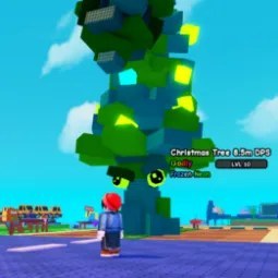 Neon-Frozen Christmas Tree 8m Dps 8 5m Damage 13kg Huge