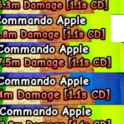 Huge Commando Apple 3 8m 6 8m Dps