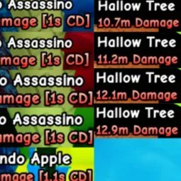 Avacado Pack X5 Avocado Assassino X4 Hallow Tree X1 Commando Apple
