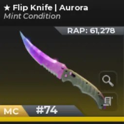 Flip Knife AuroraMint Condition