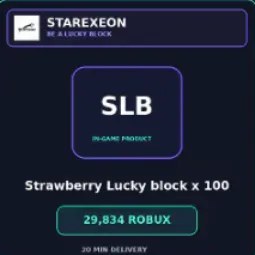 Strawberry X 100 29834R