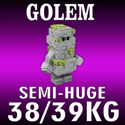 Semi huge NIghtmare Golem 38/39KG | ⚡INSTANT DELIVERY⚡