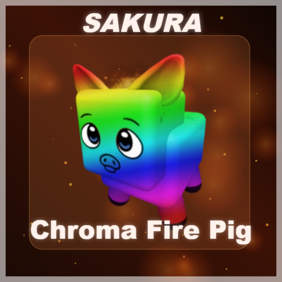 ⭐ Chroma Fire Pig ⭐