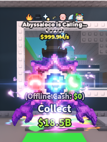 ABYSSALOCO IS CALLING... 999.9M/S (OG JOHN PORK + 6 TRAITS) – STEAL A BRAINROT – FAST DELIVERY & TRUSTED #H4QF2V