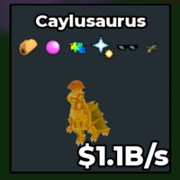 Caylusaurus 1.1B/s