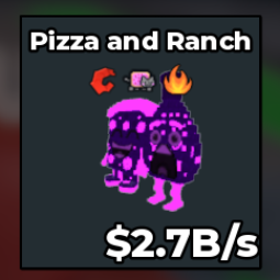Pizza and Ranch 2.7B/s