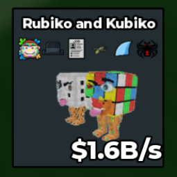 Rubiko and Kubiko 1.6B/s
