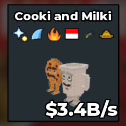 Cooki and Milki 3.4B/s