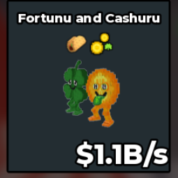Fortunu and Cashuru 1.1B/s