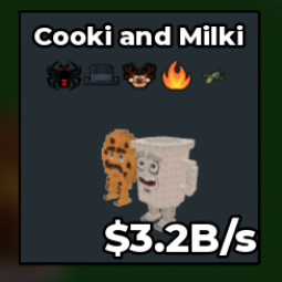 Cooki and Milki 3.2B/s