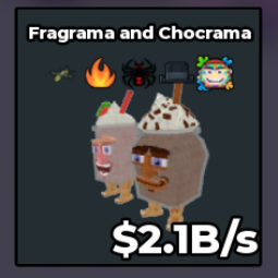 Fragrama and Chocrama 2.1B/s