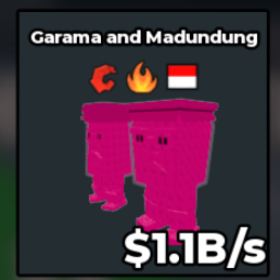 Garama and Madundung 1.1B/s