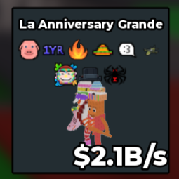La Anniversary Grande 2.1B/s