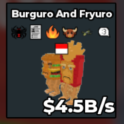 Burguro and Fryuro 4.5B/s