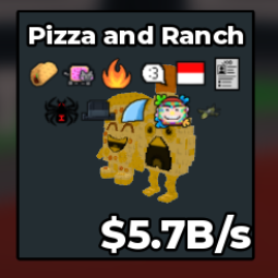 Pizza and Ranch 5.7B/s