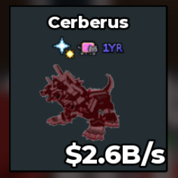 Cerberus 2.6B/s