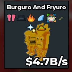 Burguro and Fryuro 4.7B/s