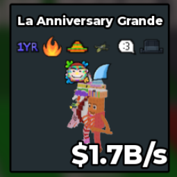 La Anniversary Grande 1.7B/s