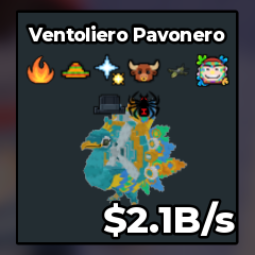 Ventoliero Pavonero 2.1B/s