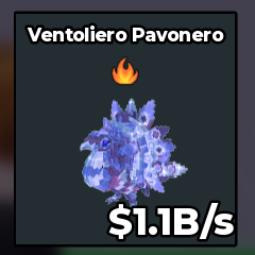 Ventoliero Pavonero 1.1B/s