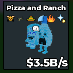 Pizza and Ranch 3.5B/s