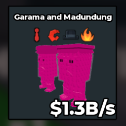 Garama and Madundung 1.3B/s