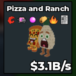 Pizza and Ranch 3.1B/s
