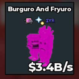 Burguro and Fryuro 3.4B/s