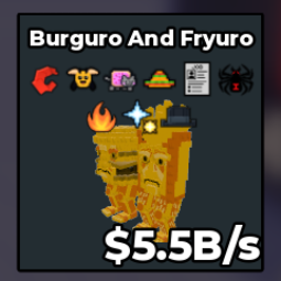 Burguro and Fryuro 5.5B/s