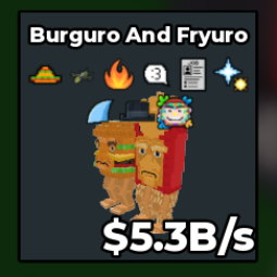 Burguro and Fryuro 5.3B/s