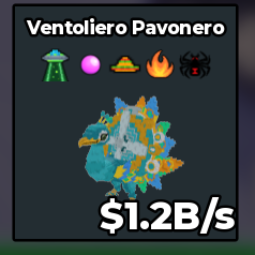 Ventoliero Pavonero 1.2B/s