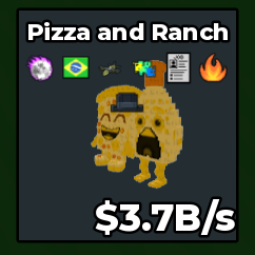 Pizza and Ranch 3.7B/s
