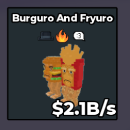 Burguro and Fryuro 2.1B/s